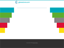 Tablet Screenshot of glassstore.com